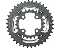 Specialized SRAM 10 Speed Mountain Chainrings (Grey) (2 X 10 Speed) (Inner & Outer) (38/24T) (104mm/64mm BCD)