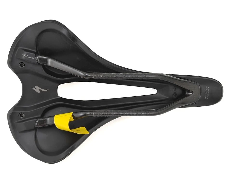 Specialized Romin Evo Pro Saddle (Black) (Carbon Rails) (168mm) - Image 4