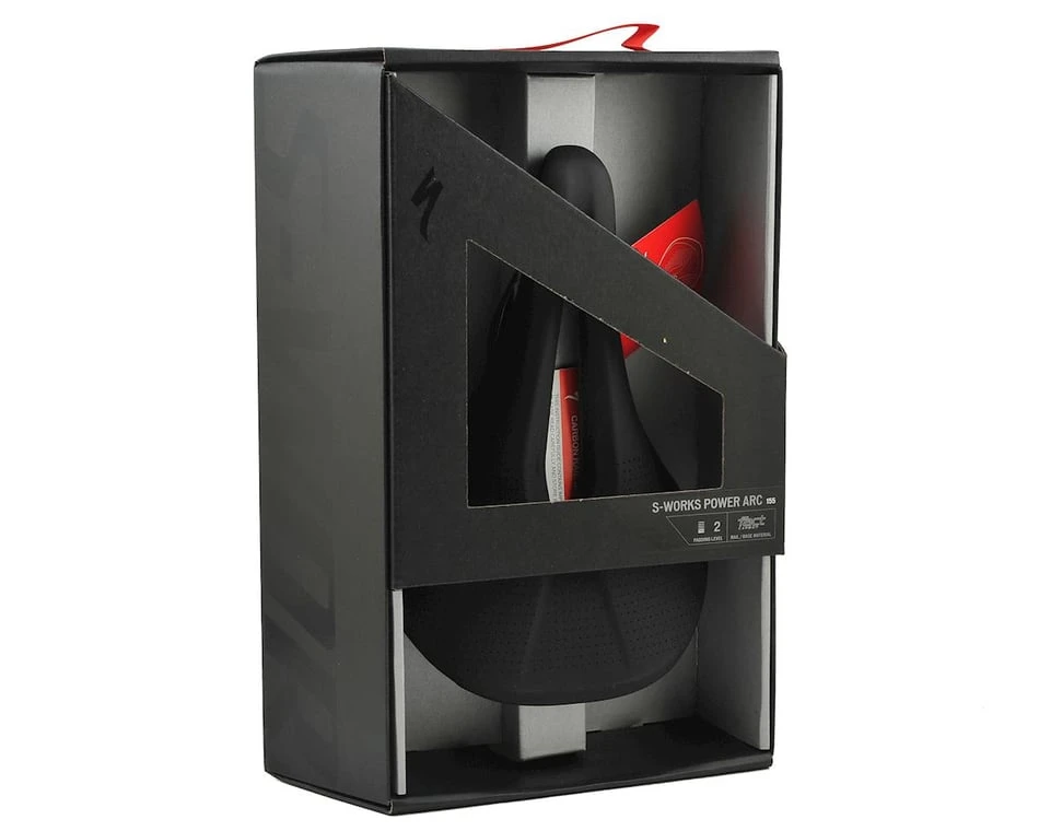 Specialized S-Works Power Arc Saddle (Black) (Carbon Rails) (155mm) - Image 5