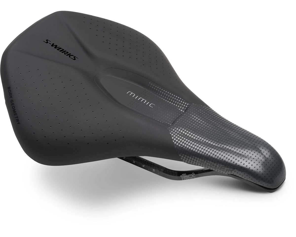 Specialized S-Works Power Saddle (Black) (Carbon Rails) (155mm) (w/ Mimic)