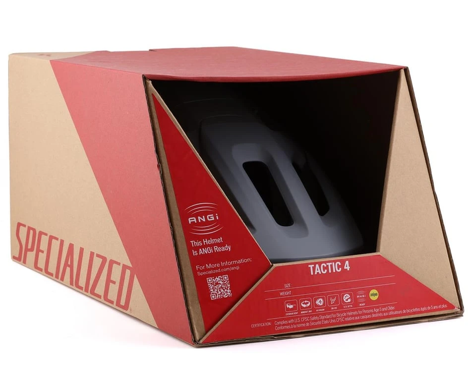 Specialized Tactic 4 MIPS Mountain Bike Helmet (Dove Grey) (S) - Image 4