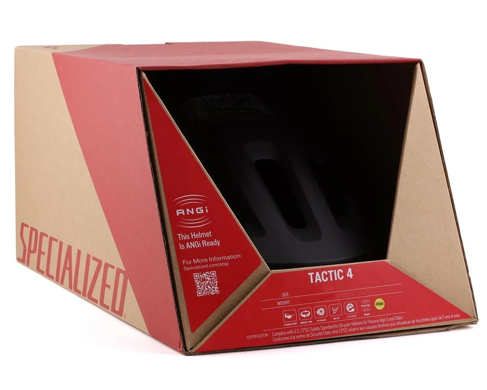 Specialized Tactic 4 MIPS Mountain Bike Helmet (Black) (L) - Image 4