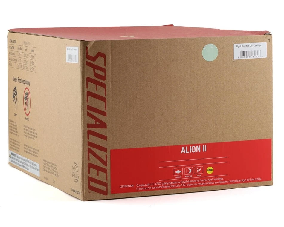 Specialized Align II MIPS Road Helmet (Matte CA White Sage) (M/L) - Image 4