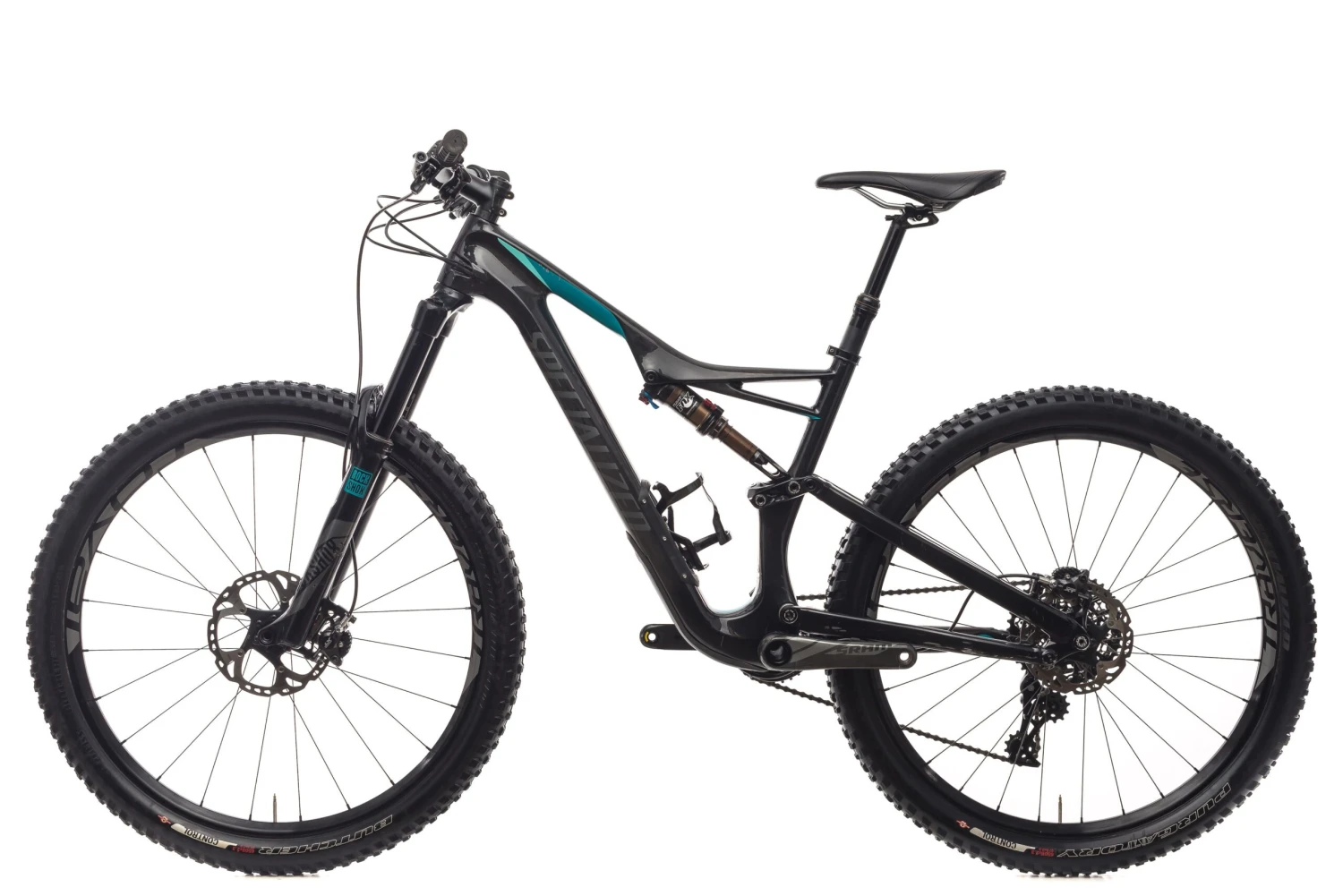 Specialized Rhyme FSR Expert Carbon 650B Womens Medium Bike - 2016 - Image 2
