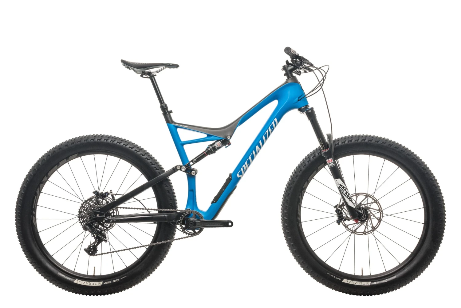 Specialized Stumpjumper FSR Comp Carbon 6Fattie Mountain Bike - 2017, X-Large