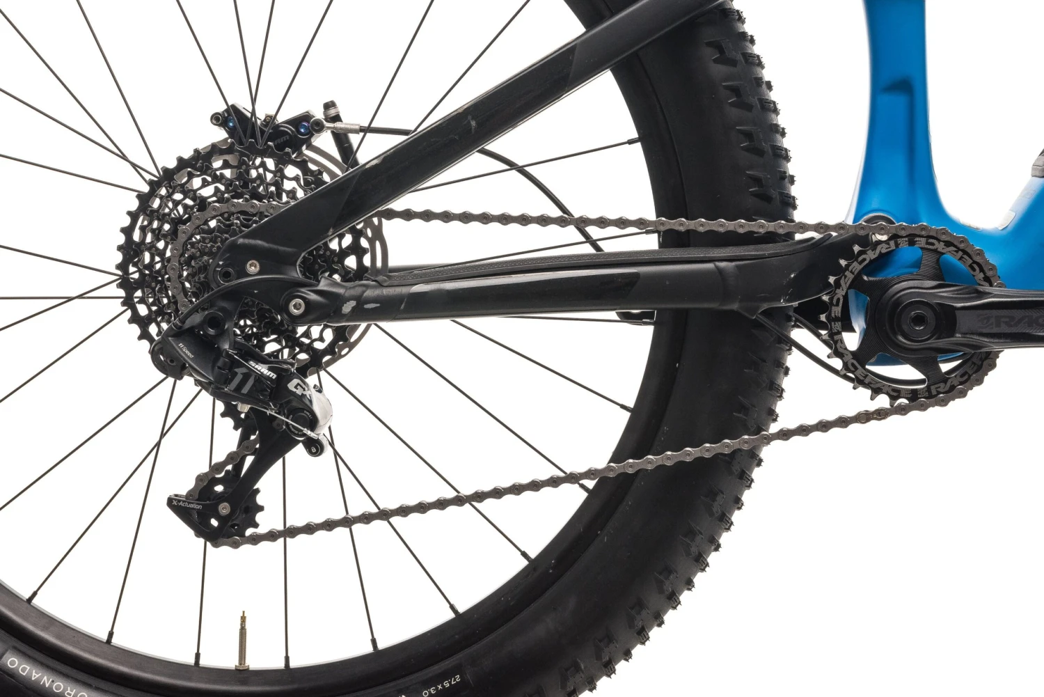 Specialized Stumpjumper FSR Comp Carbon 6Fattie Mountain Bike - 2017, X-Large - Image 4