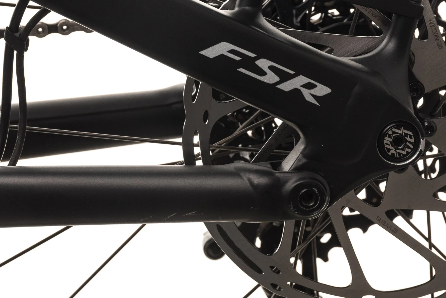 Specialized Levo FSR Expert Carbon 6Fattie Mountain E-Bike - 2018, Large - Image 9