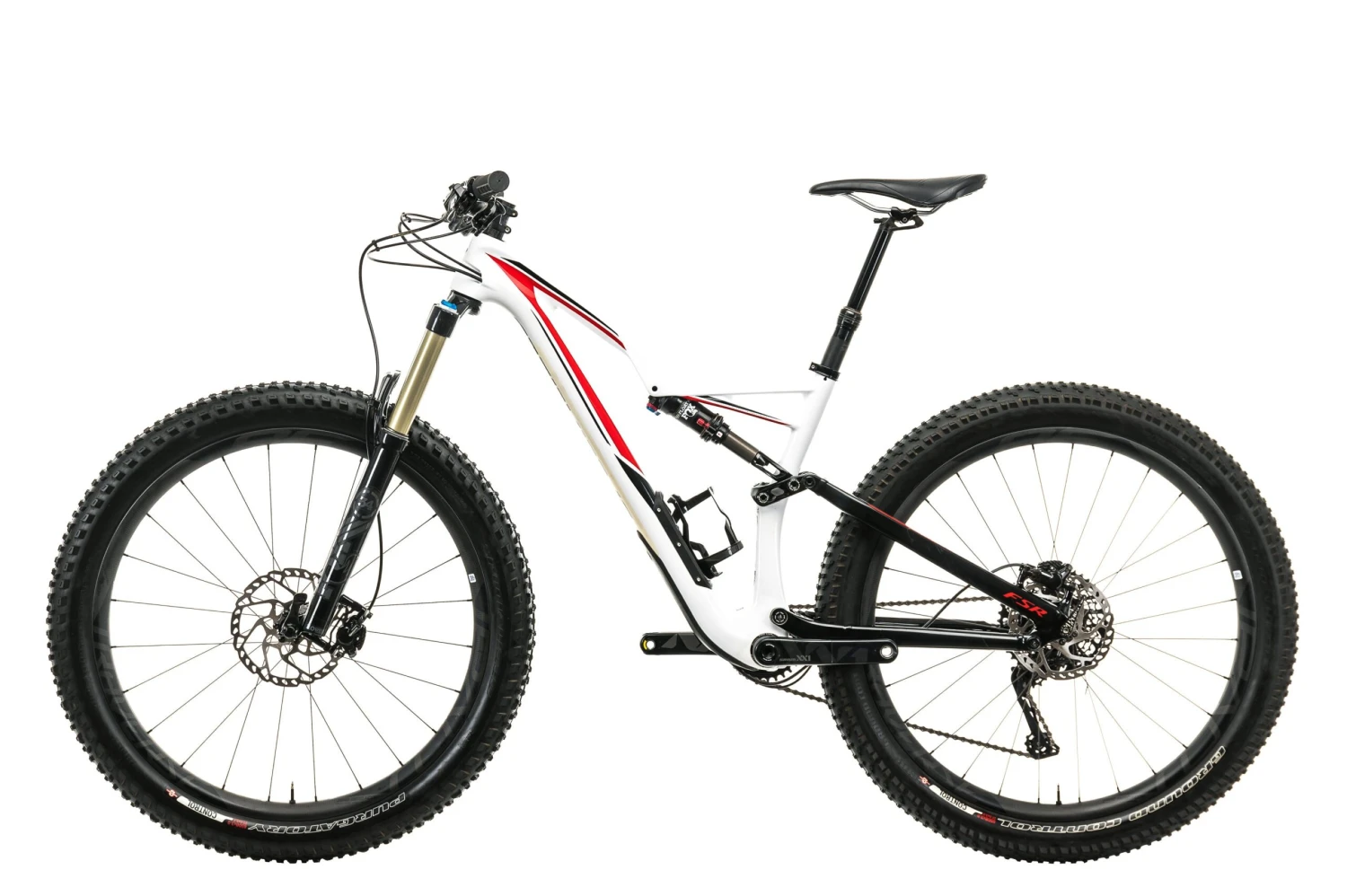 Specialized Stumpjumper FSR Comp 6Fattie Mountain Bike - 2016, Medium - Image 2