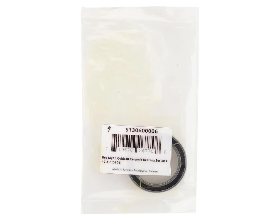 Specialized 2016+ Tarmac Bottom Bracket Ceramic Bearing (1) (30 X 42 X 7mm) (6806) - Image 2