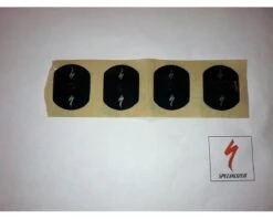 Specialized Roval Wheel Valve Sticker Set (Black) (6)